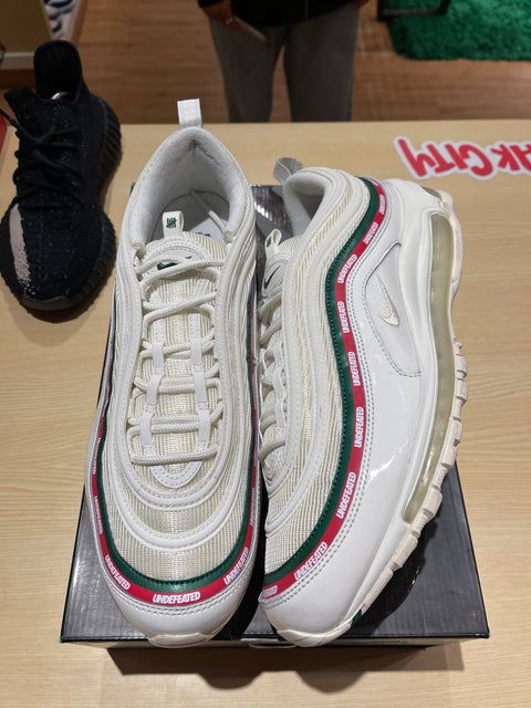 White Undefeated Air Max 97 Sz 11.5