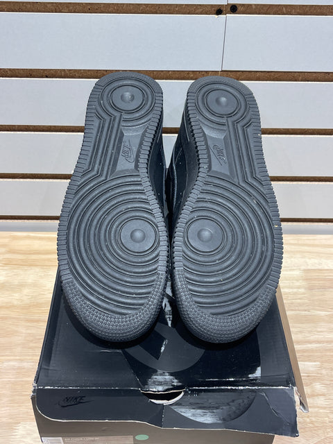 Nike Air Force 1 Low Supreme Black Sz 10.5