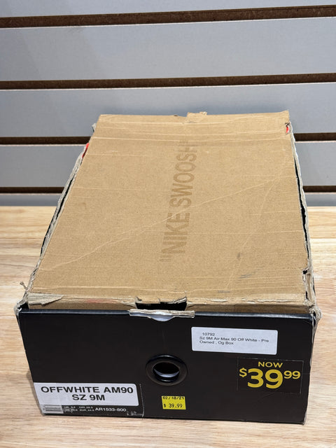 Nike Air Max 90 Off-White Sz 9