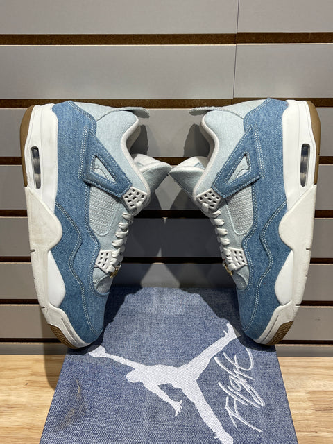 Jordan 4 Retro TEX Denim Worn Blue (Women's) Sz 10.5M