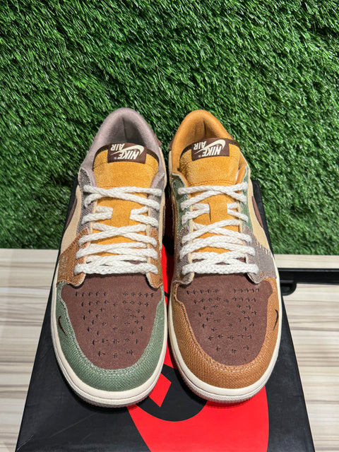 Jordan 1 Retro Low OG Zion Williamson Voodoo Sz 9.5M...