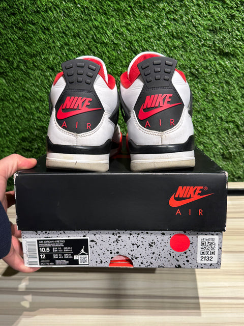 Jordan 4 Retro Fire Red (2020) Sz 10.5