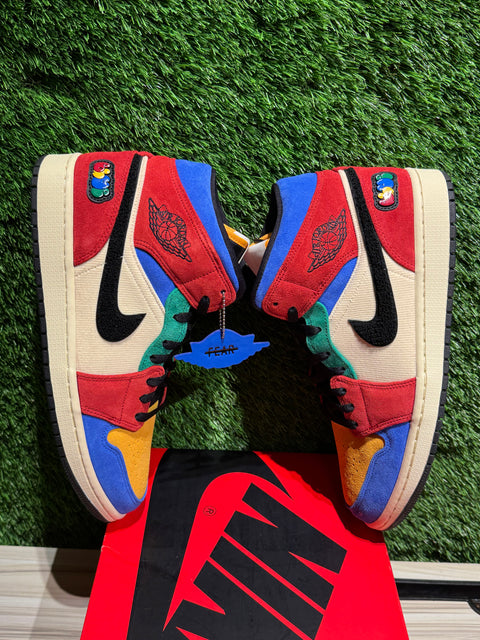 Jordan 1 Mid SE Fearless Blue the Great Sz 11.5