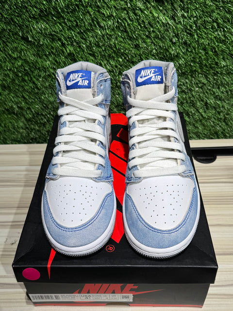 Jordan 1 Retro High Hyper Royal Smoke Grey (GS) Sz 4.5Y