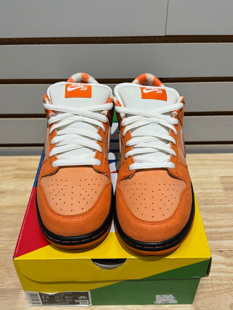 Nike SB Dunk Low Concepts Orange Lobster Sz 9.5
