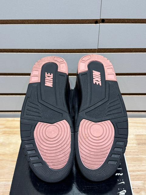 Jordan 2/3 Black Rust Pink Sz 9.5