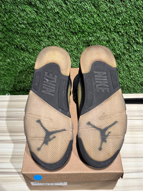 Jordan 5 Retro Black Metallic (2016) Sz 7.5M