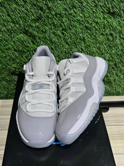 Jordan 11 Retro Low Cement Grey Sz 5.5Y/7W
