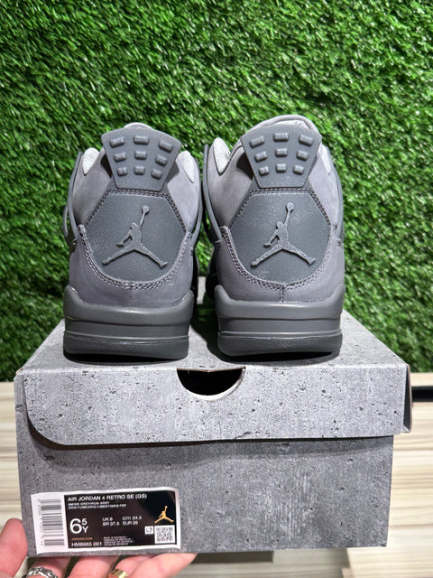 Jordan 4 Retro SE Paris Olympics Wet Cement (GS) Sz 6.5Y/8W