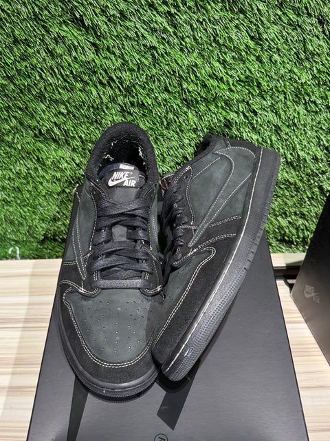 Jordan 1 Retro Low OG SP Travis Scott Black Phantom Sz 10.5M