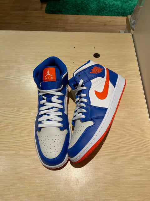 Jordan 1 Mid Knicks Sz 9