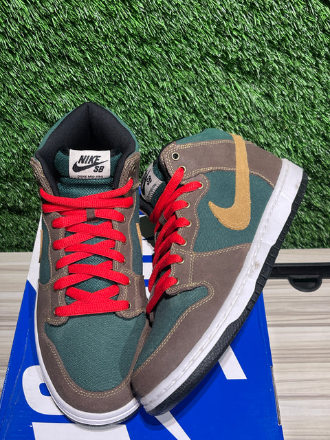 Nike SB Dunk Mid Patagonia Sz 10