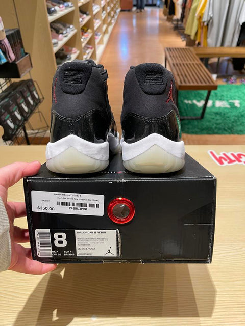 Jordan 11 Retro 72-10 Sz 8