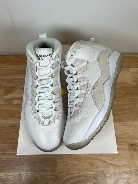 Jordan 10 Retro Drake OVO White