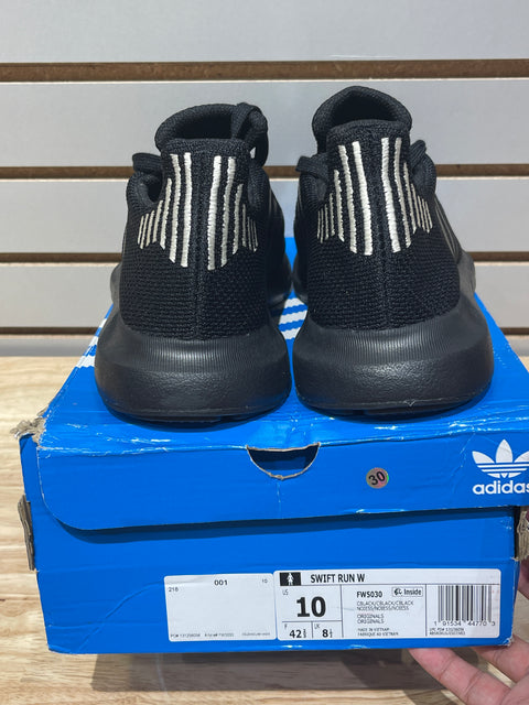 adidas Swift Run 1.0 Core Black Wonder Quartz (Women's) Sz 8.5M/10W