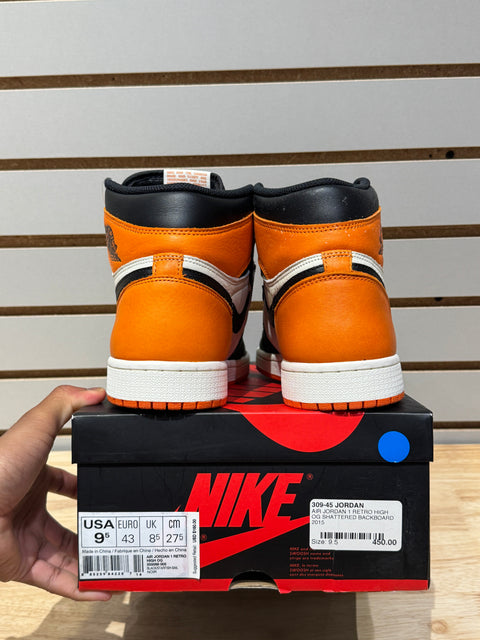 Jordan 1 Retro Shattered Backboard (2015) Sz 9.5M