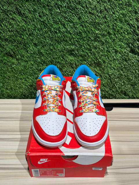 Nike Dunk Low QS LeBron James Fruity Pebbles Sz 6.5M