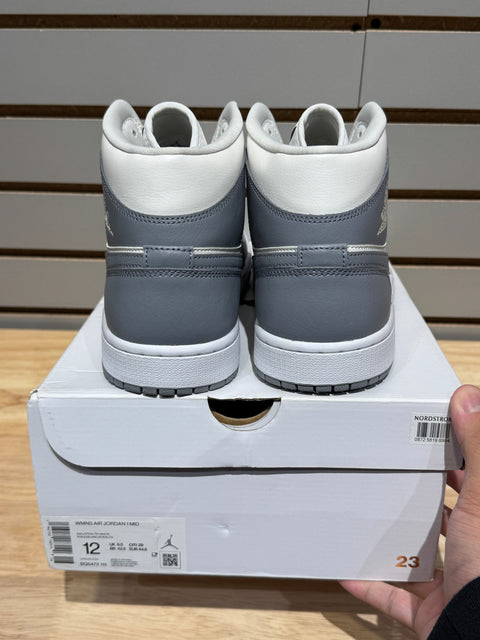 Jordan 1 Mid Stealth (Women's) Sz 10.5M