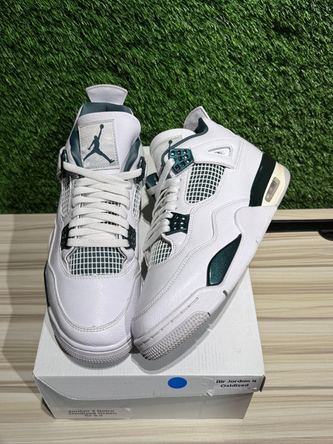 Jordan 4 Retro Oxidized Green Sz 9.5M.