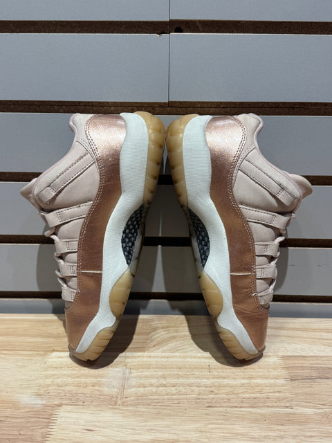 Jordan 11 Retro Low Rose Gold (Women's) Sz 5M