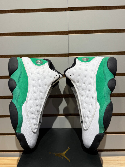 Jordan 13 Retro White Lucky Green Sz 10.5