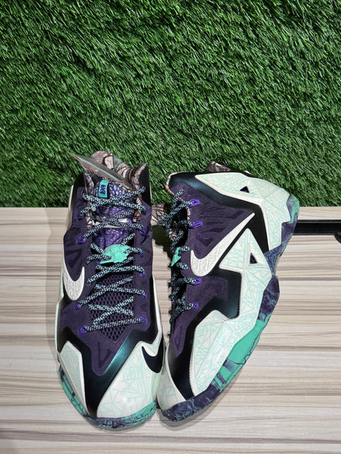 Nike LeBron 11 NOLA Gumbo League Gator King Sz 10