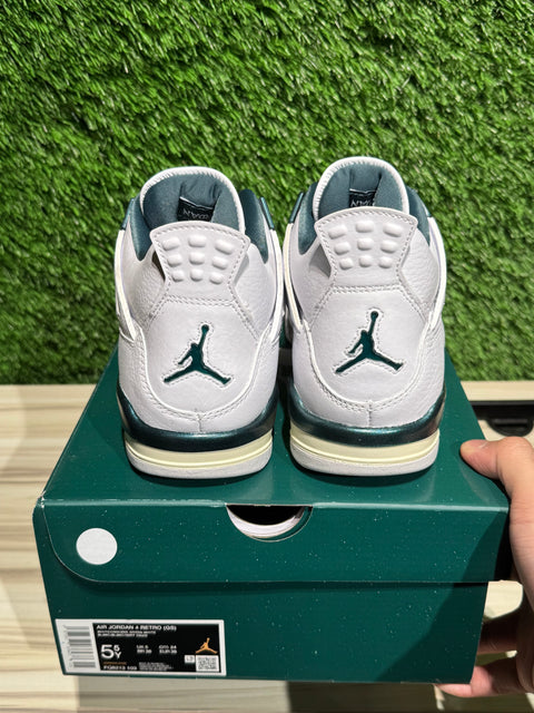 Jordan 4 Retro Oxidized Green (GS) Sz 5.5Y
