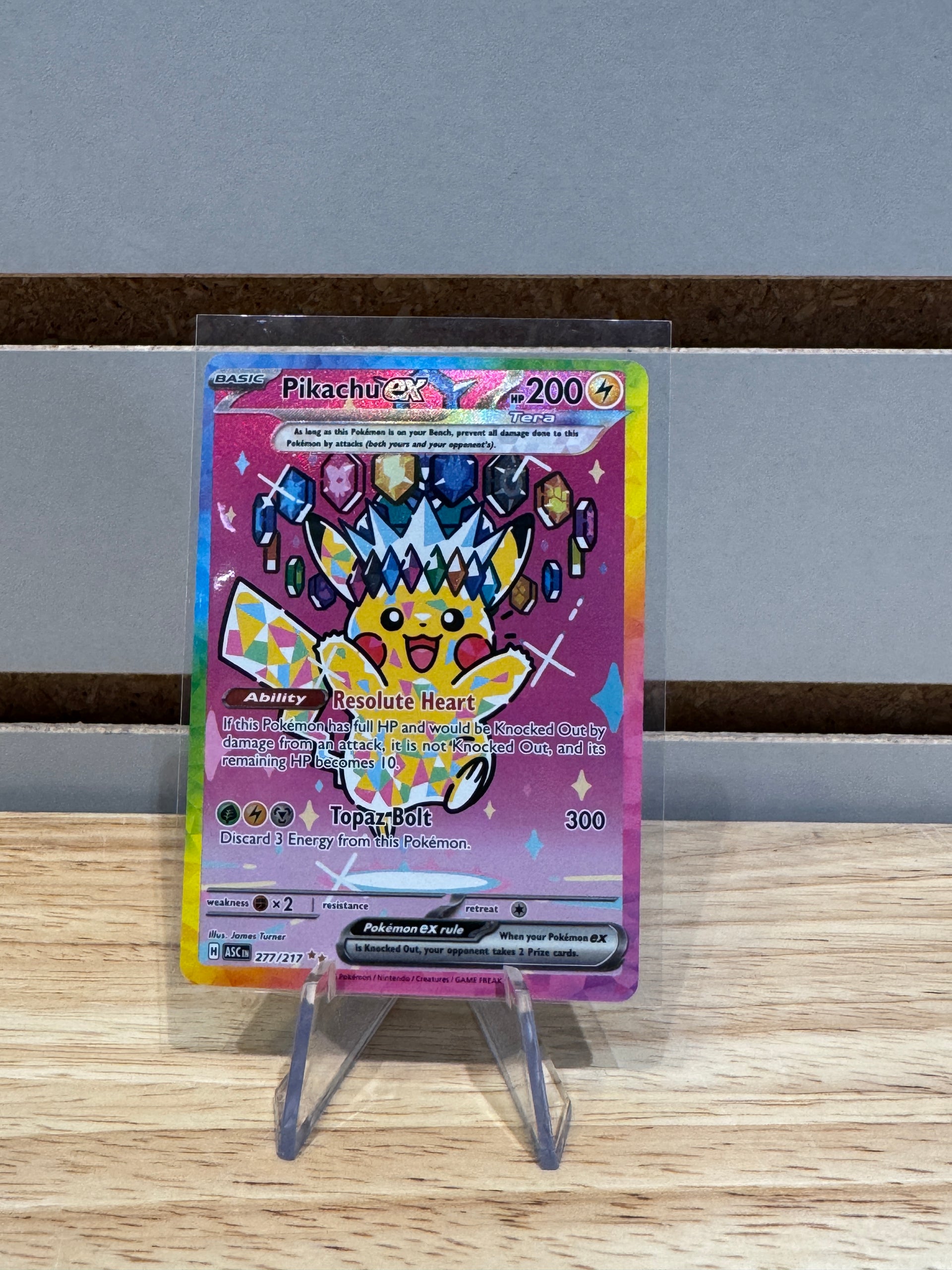pikachu ex pokemon card 2026 Pokémon Ascended Heroes Special Illustration Rare 277/ – Sneak City Card Compartment Size:140 mm - 5.51 