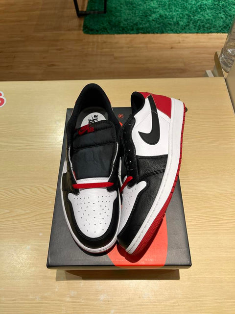 Jordan 1 Retro Low OG Black Toe (2023) Sz 14