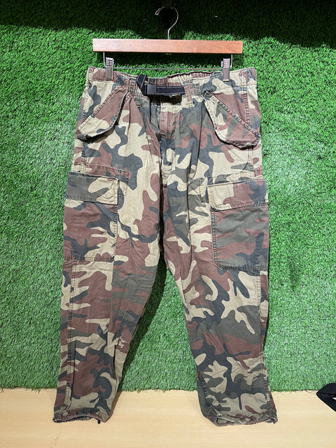 Camouflage Levi Adjustable Cargo Pants