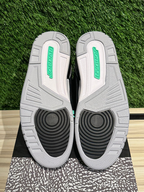 Jordan 3 Retro Green Glow Sz 10.5M