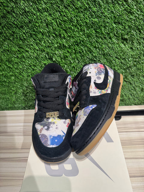 Nike SB Dunk Low Supreme Rammellzee Sz 7M