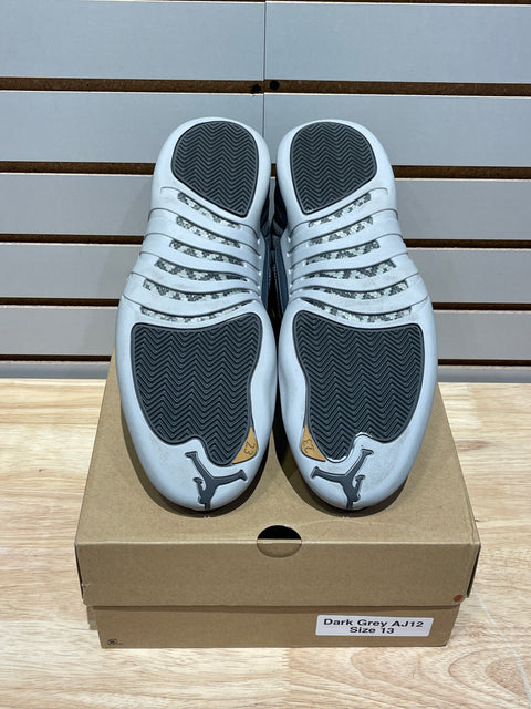 Jordan 12 Retro Dark Grey Sz 13