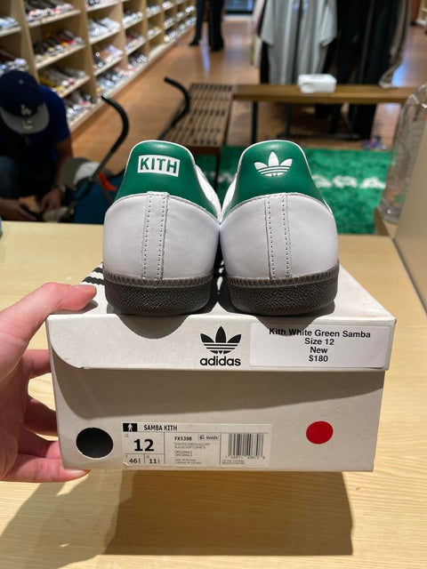 adidas Samba OG Kith Classics White Green