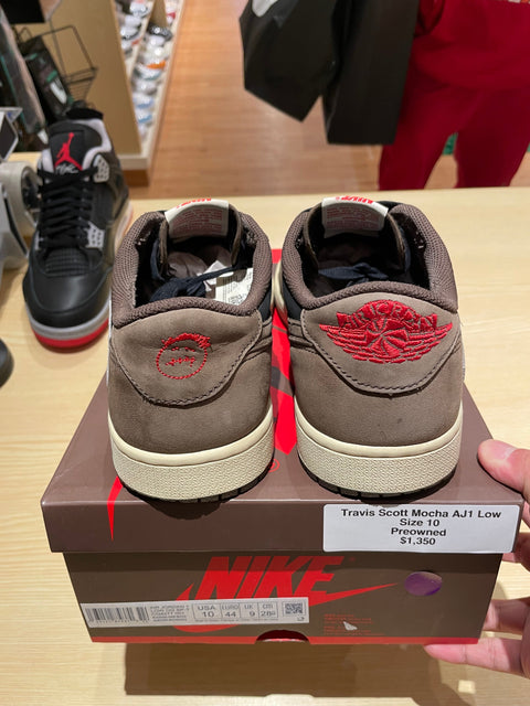 Jordan 1 Retro Low OG SP Travis Scott Reverse Mocha