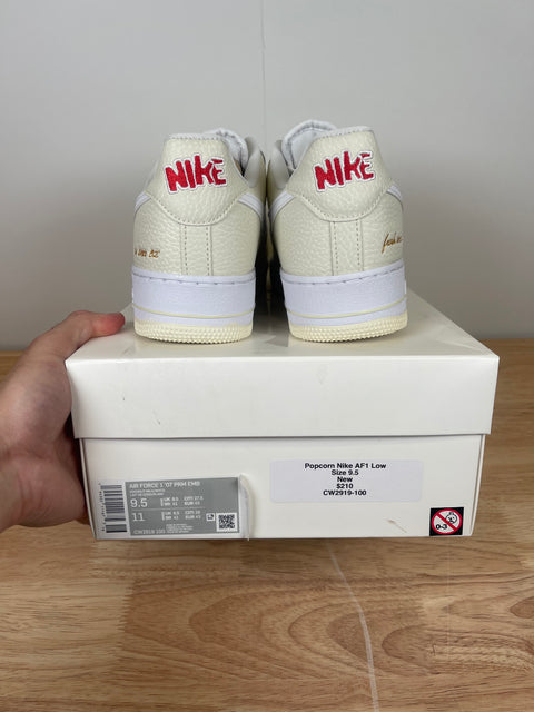 DS Popcorn Nike Air Force 1 Low Sz 9.5