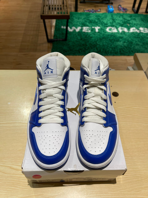 Jordan 1 Mid Kentucky Blue (Women's)