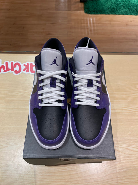 DS Court Purple Air Jordan 1 Low Sz 10