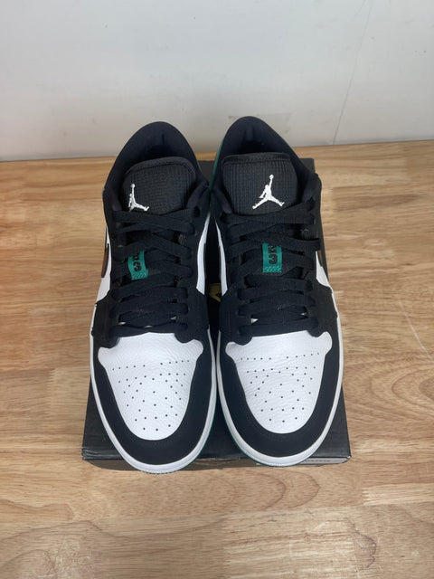 Jordan 1 Low White Black Mystic Green