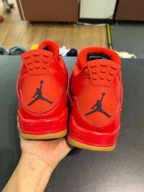 Jordan 4 Retro Fire Red Singles Day (2018) (Women's)