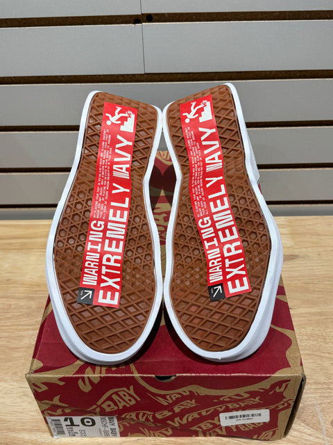 MSCHF Wavy Baby Black White Sz 10