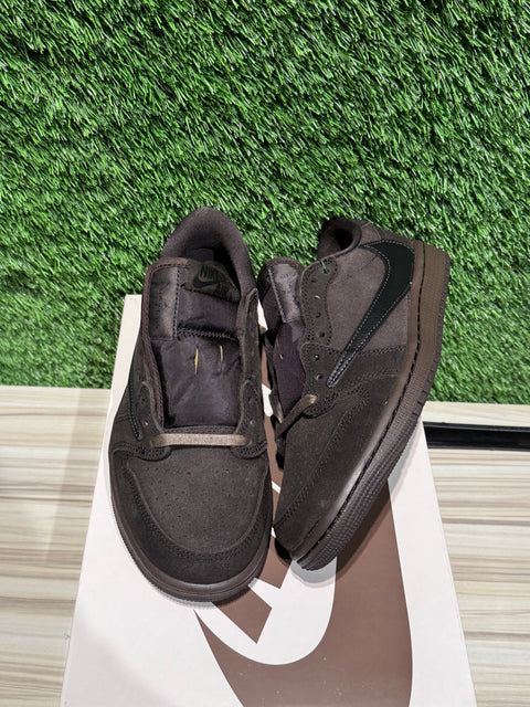 Jordan 1 Retro Low OG SP Travis Scott Velvet Brown Sz 5M/6.5W