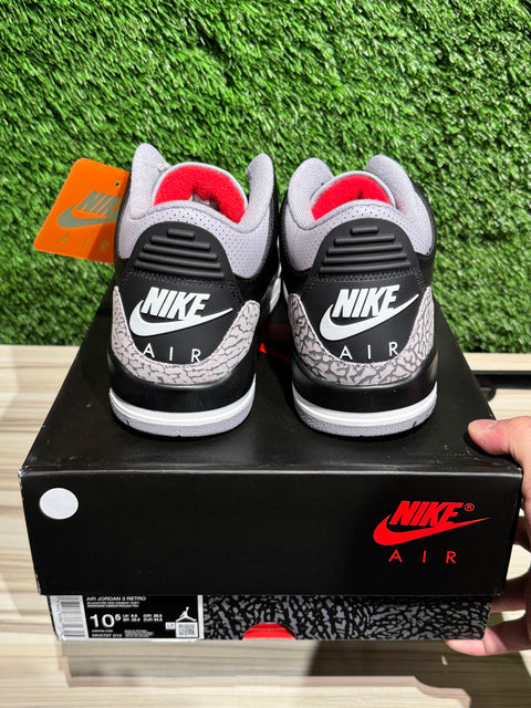 Jordan 3 Retro Black Cement (2018) Sz 13