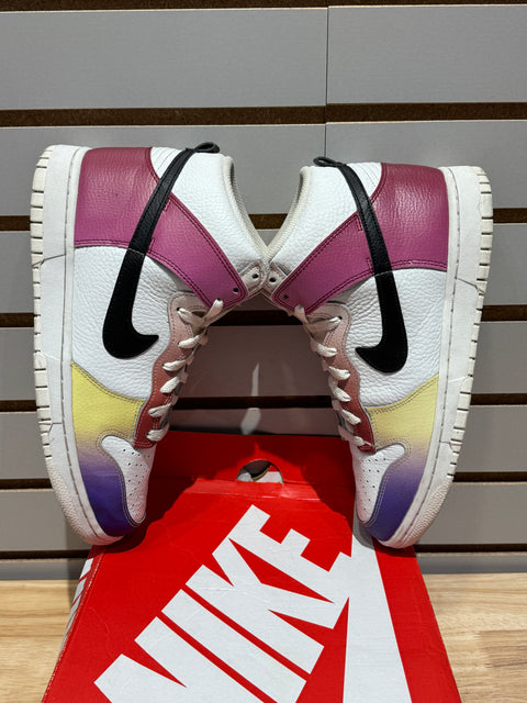 Nike Dunk High Multi-Color Gradient (Women's) Sz 8.5M