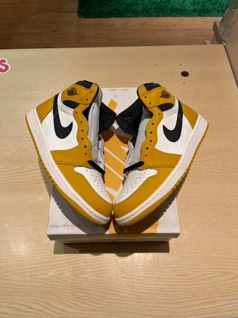 Jordan 1 Retro High OG Yellow Ochre Sz 8.5