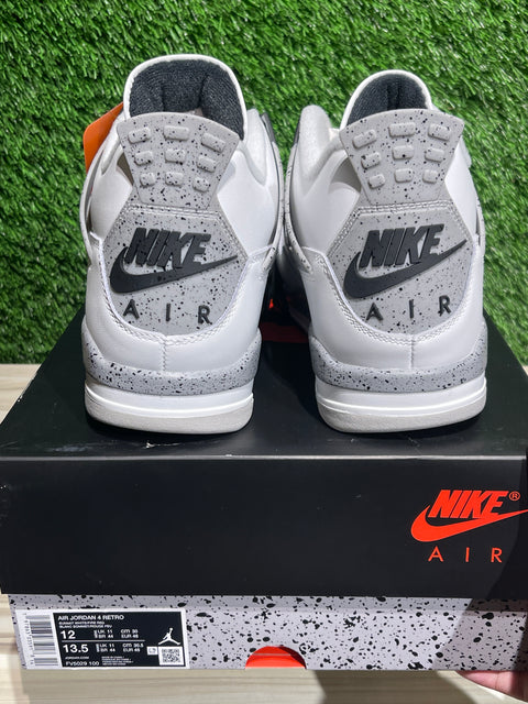 Jordan 4 Retro White Cement (2025) Sz 12