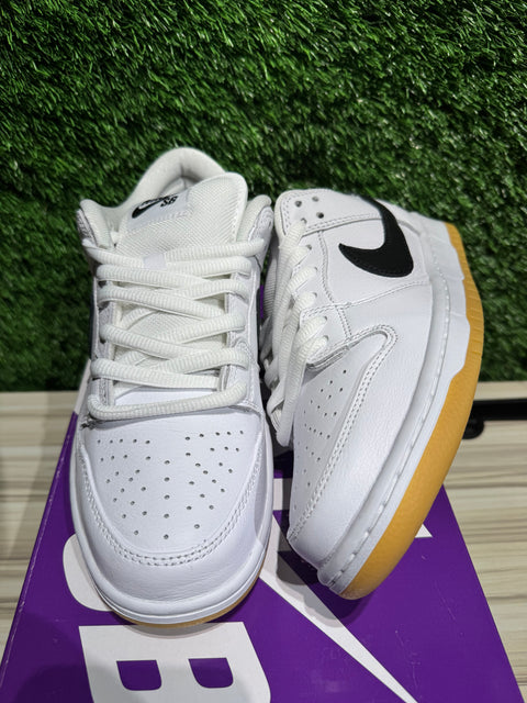Nike SB Dunk Low Pro White Gum Sz 8.5