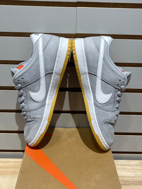 Nike SB Dunk Low Pro ISO Orange Label Wolf Grey Gum Sz 10.5