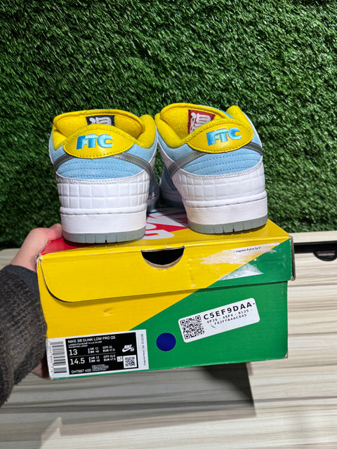 Nike SB Dunk Low FTC Lagoon Pulse Sz 13