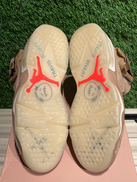 Jordan 6 Retro Travis Scott British Khaki Sz 10.5M